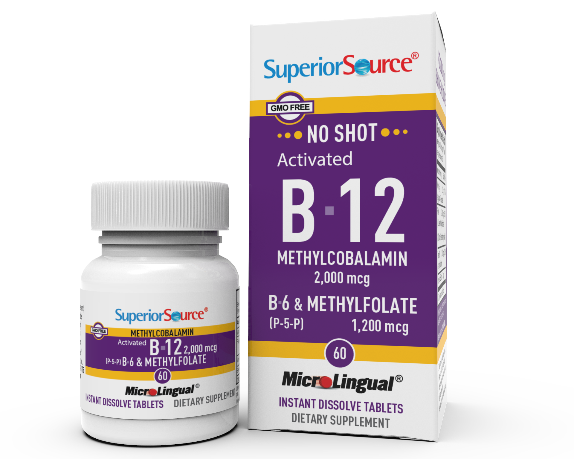 Activated B-12 Methylcobalamin 2000 mcg
