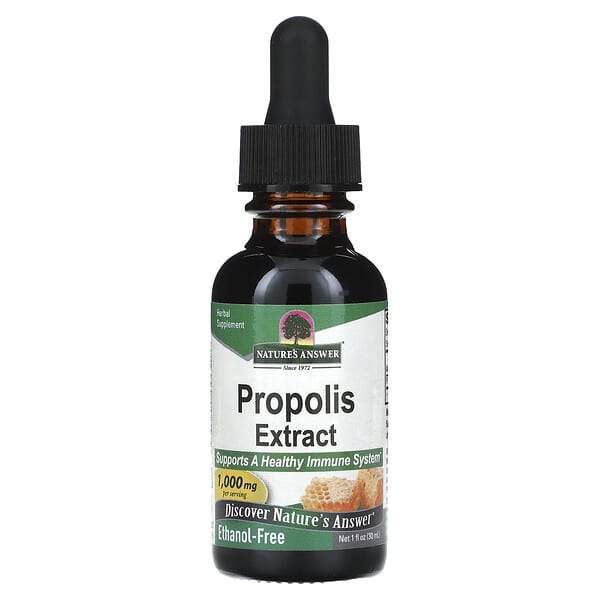 Propolis Extract, Alcohol-Free, 1,000 mg, 1 fl oz (30 ml)