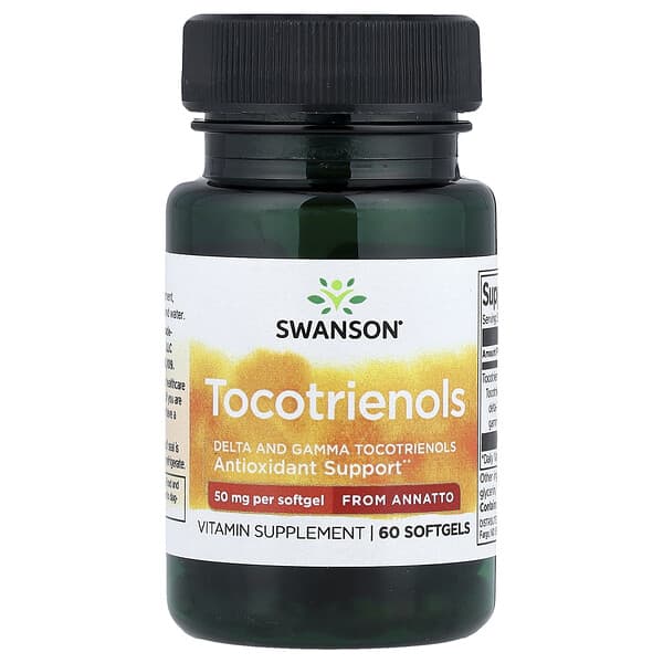 Tocotrienols From Annatto, 50 mg