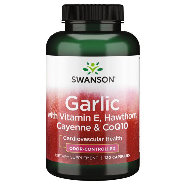 Odor-Controlled Garlic With Vitamin E Hawthorn Berry & Cayenne