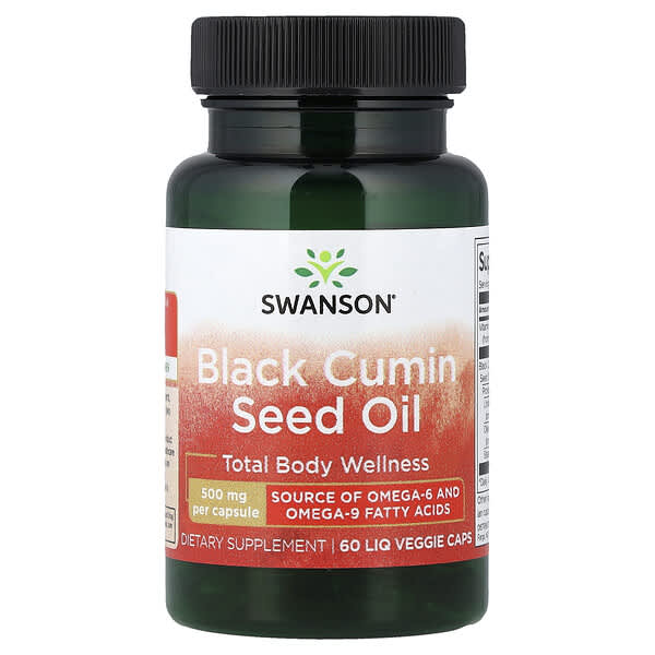 Black Cumin Seed Oil, 60 Liq Veggie Caps