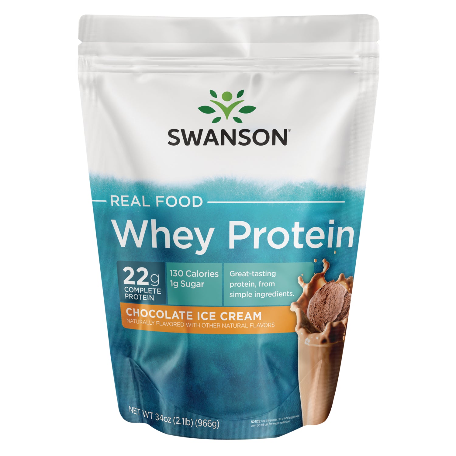 Real Food Whey Protein (Chocolate Ice Cream)