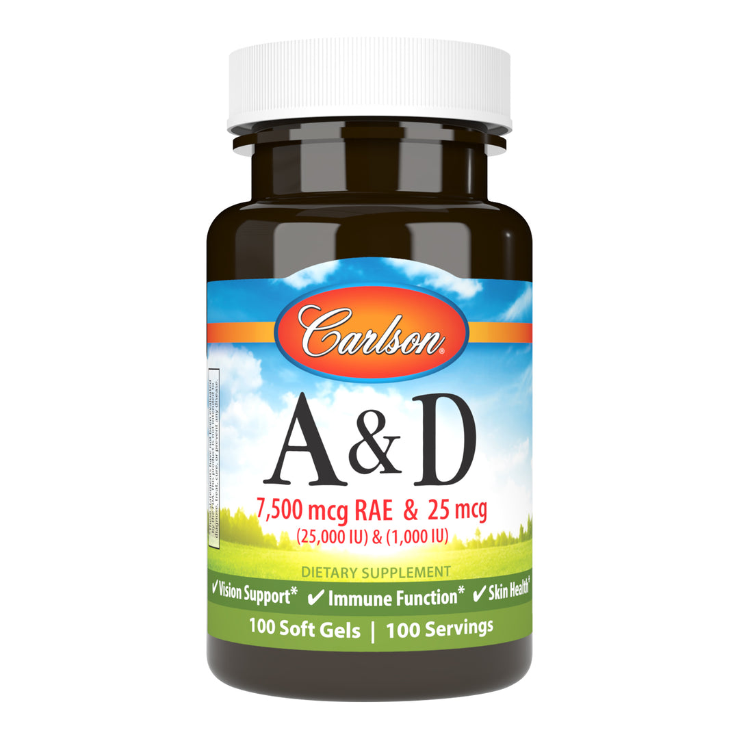 Vitamins A & D 25000 IU + 1000 IU