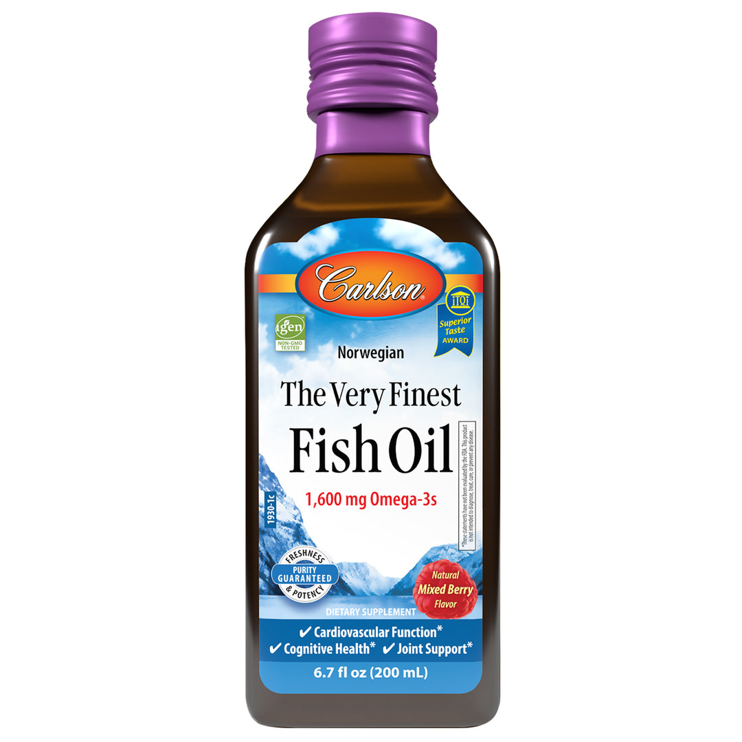 The Very Finest Fish Oil (Natural Mixed Berry Flavor)