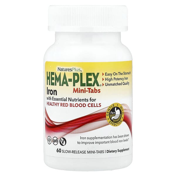 Hema-Plex®, 60 Slow Release Mini Tabs