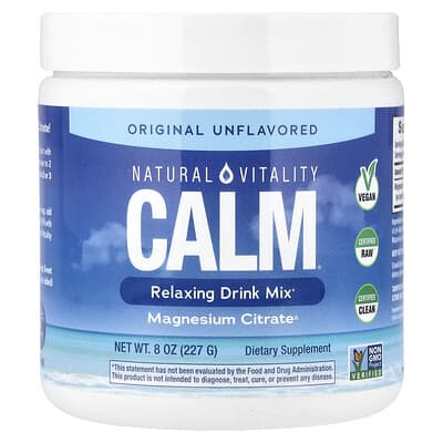CALM Relaxing Drink Mix, Original Unflavored
