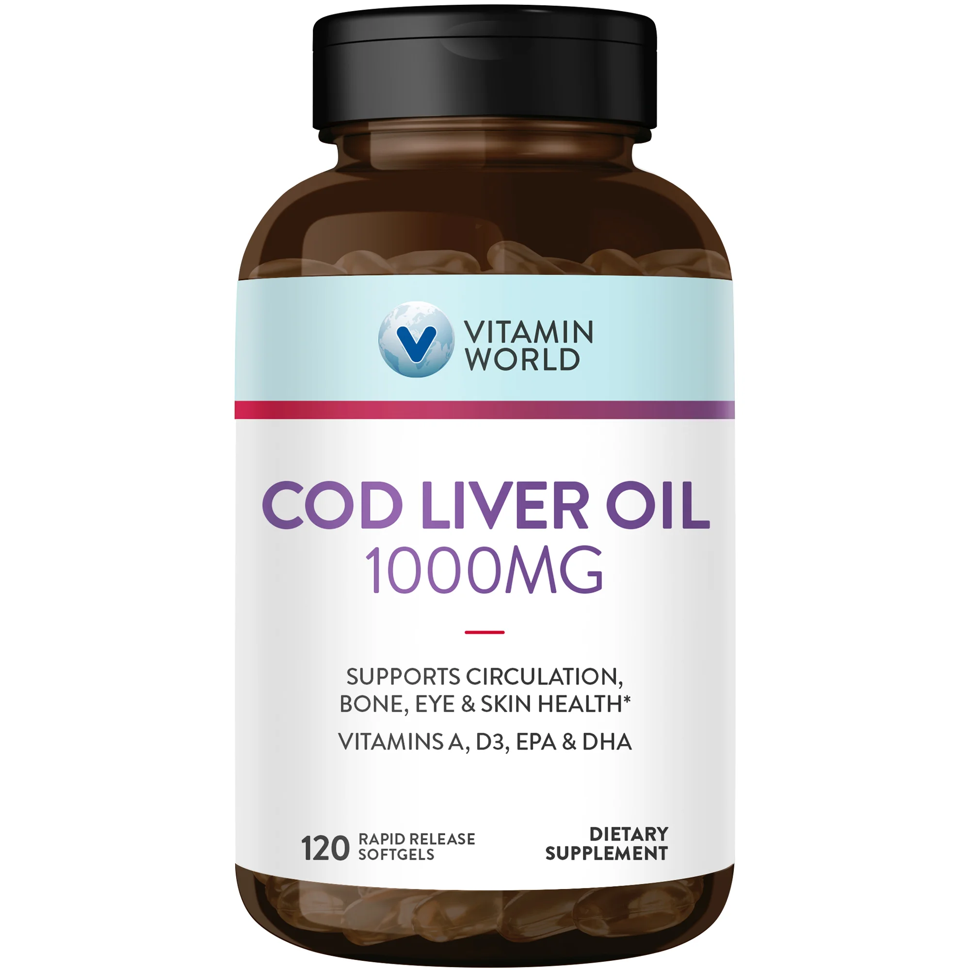Cod Liver Oil 1000 mg