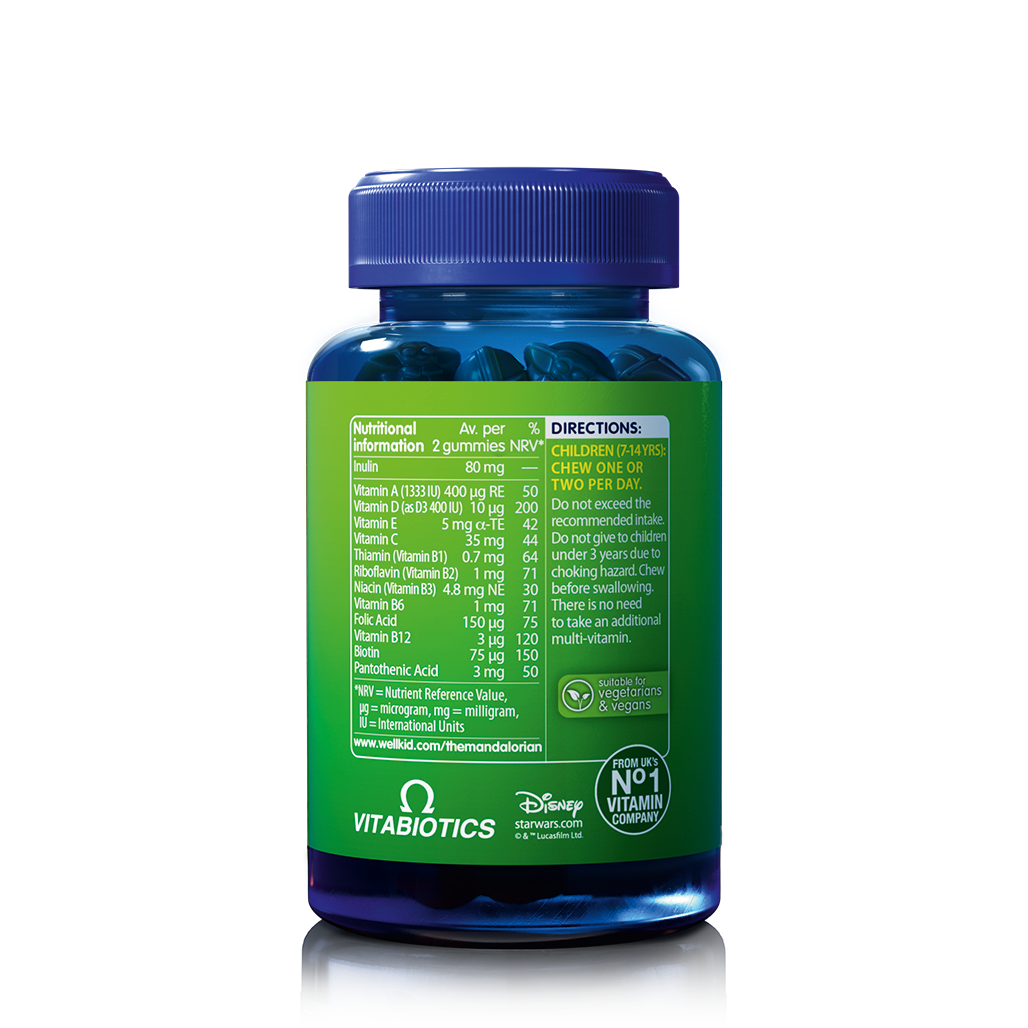 Wellkid Multi-Vits Gummies with Star Wars The Mandalorian