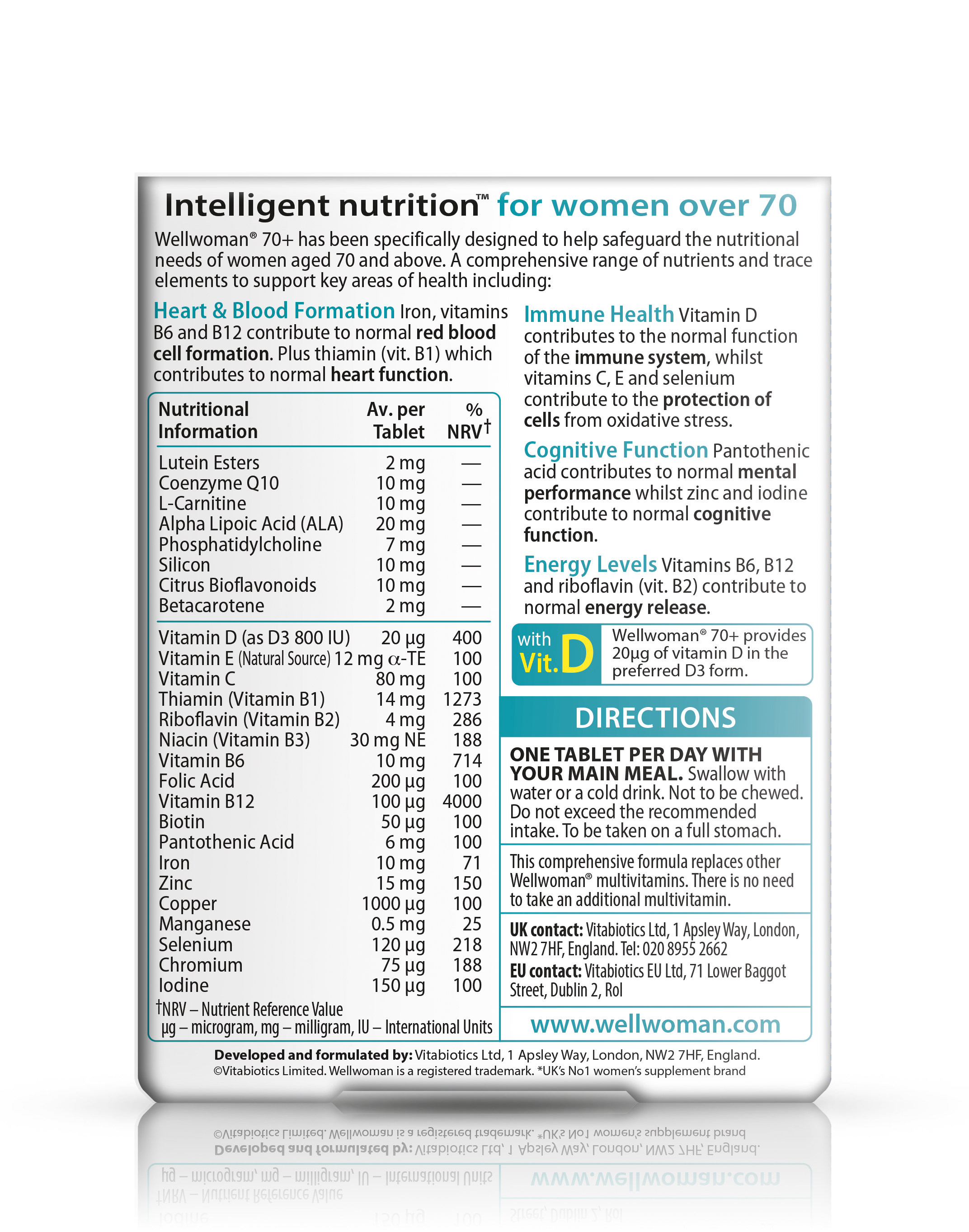 Wellwoman 70+