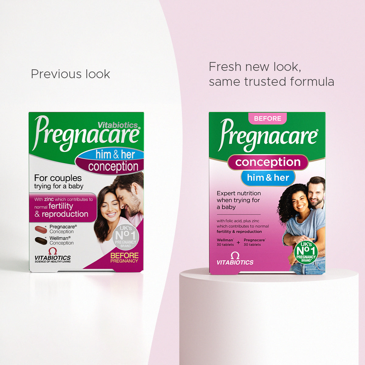 Pregnacare Him & Her Conception