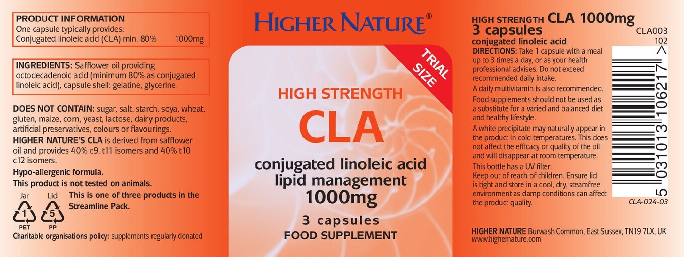 High Strength CLA 1000 mg