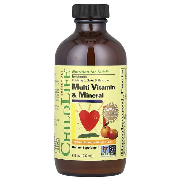 Multi Vitamin & Mineral, Natural Orange/Mango