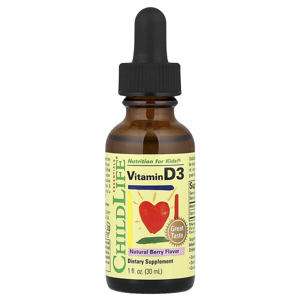 Vitamin D3 Natural Berry Flavor