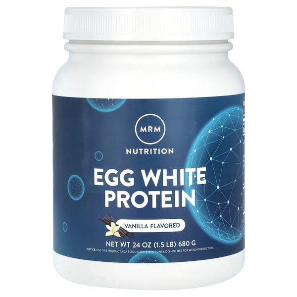 Egg White Protein, Vanilla, 1.5 lbs (680 g)