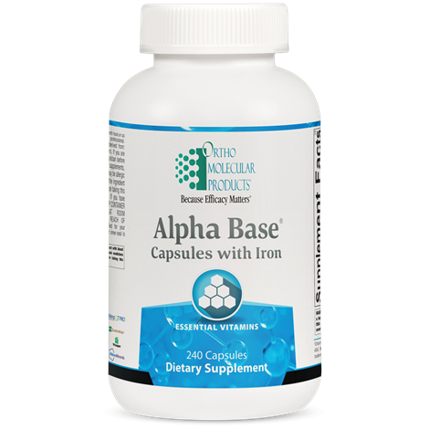 Alpha Base® Capsules with Iron