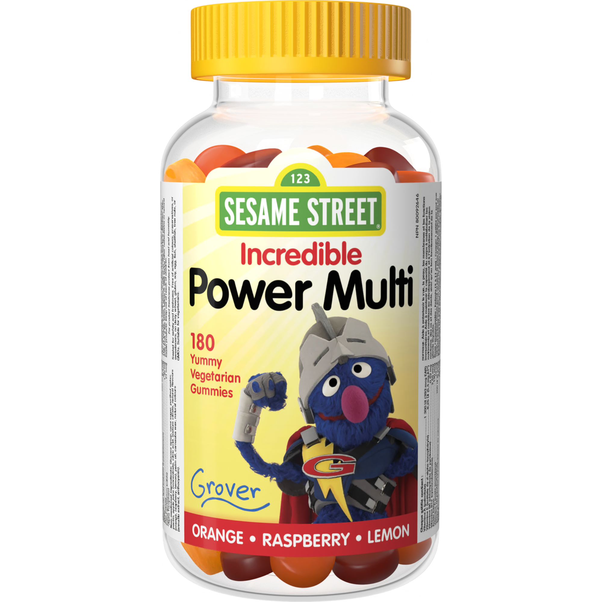 Sesame Street Power Multivitamin Gummies