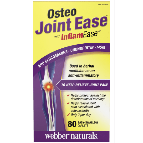 Osteo Joint Ease with InflamEase and Glucosamine Chondroitin MSM
