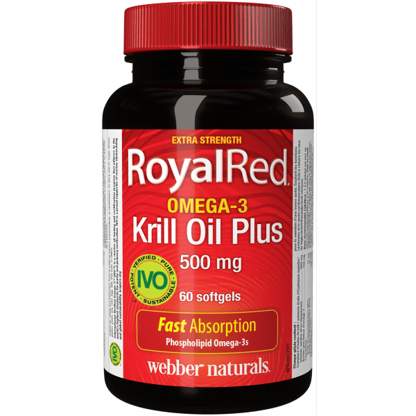 RoyalRed Omega-3 Krill Oil Plus 500 mg