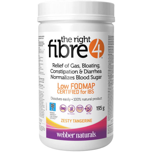 The Right Fibre4 IBS Intestinal Discomfort Zesty Tangerine