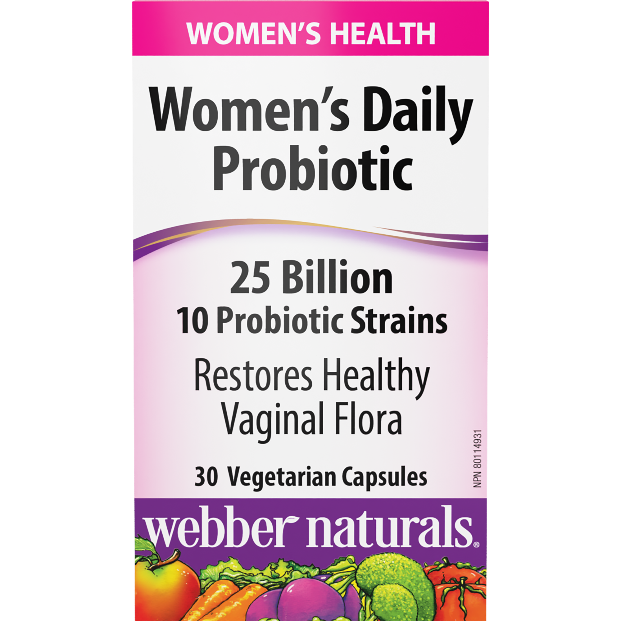 Women’s Daily Probiotic 25 Billion