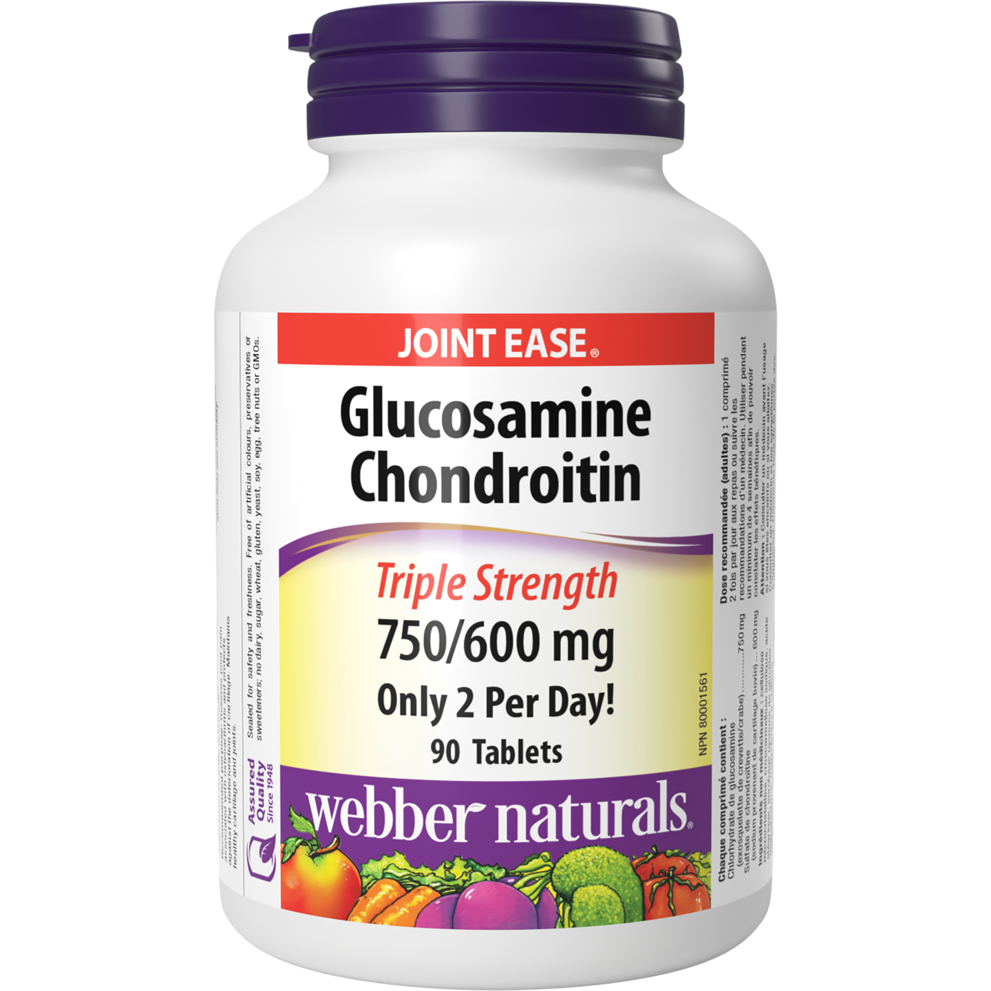 Glucosamine Chondroitin 750/600 mg