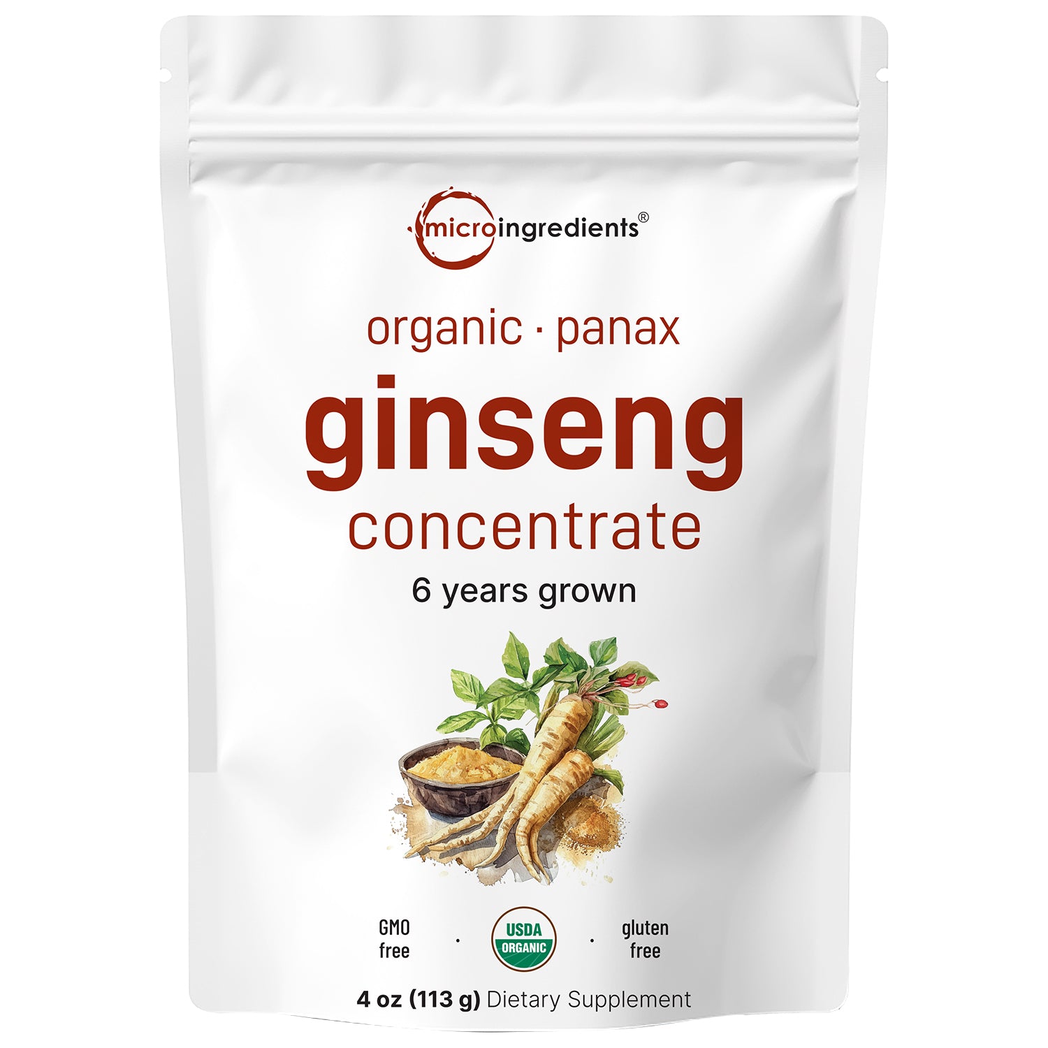 Organic Ginseng Root Powder