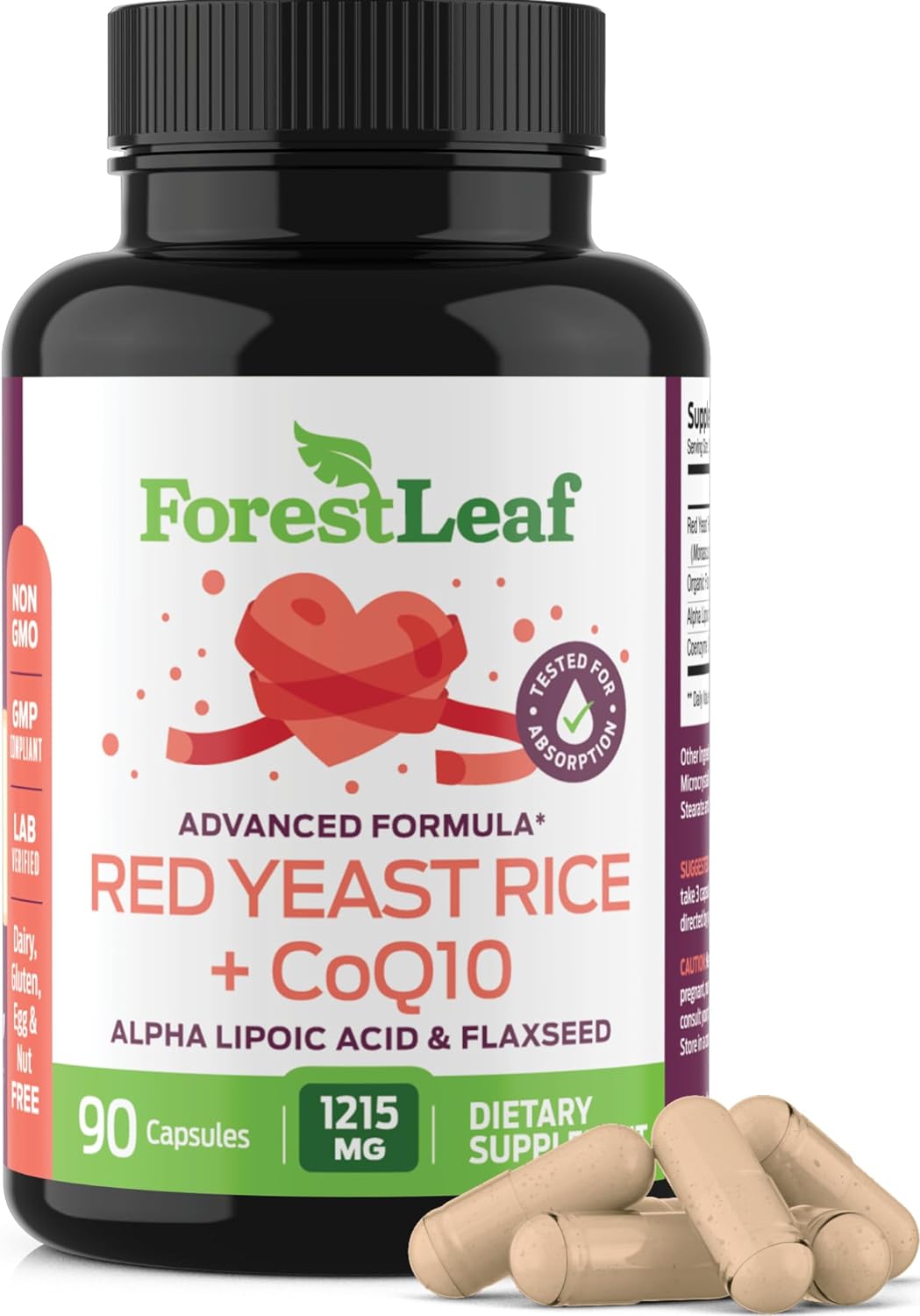 Red Yeast Rice Care 1215 mg