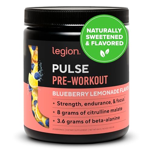 Pulse Pre-Workout Powder (Blueberry Lemonade)