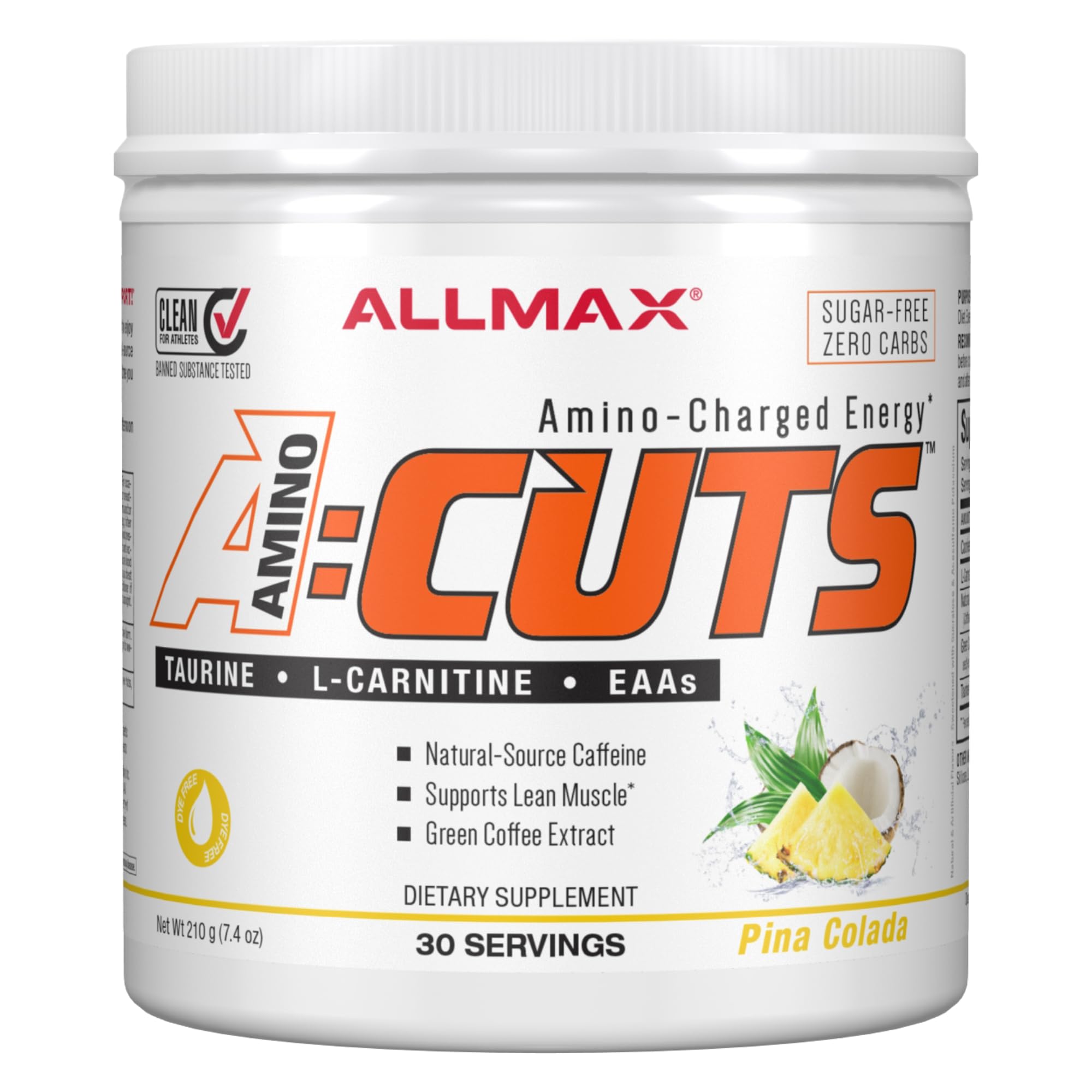 Amino:Cuts Amino-Charged Energy Drink Pina Colada