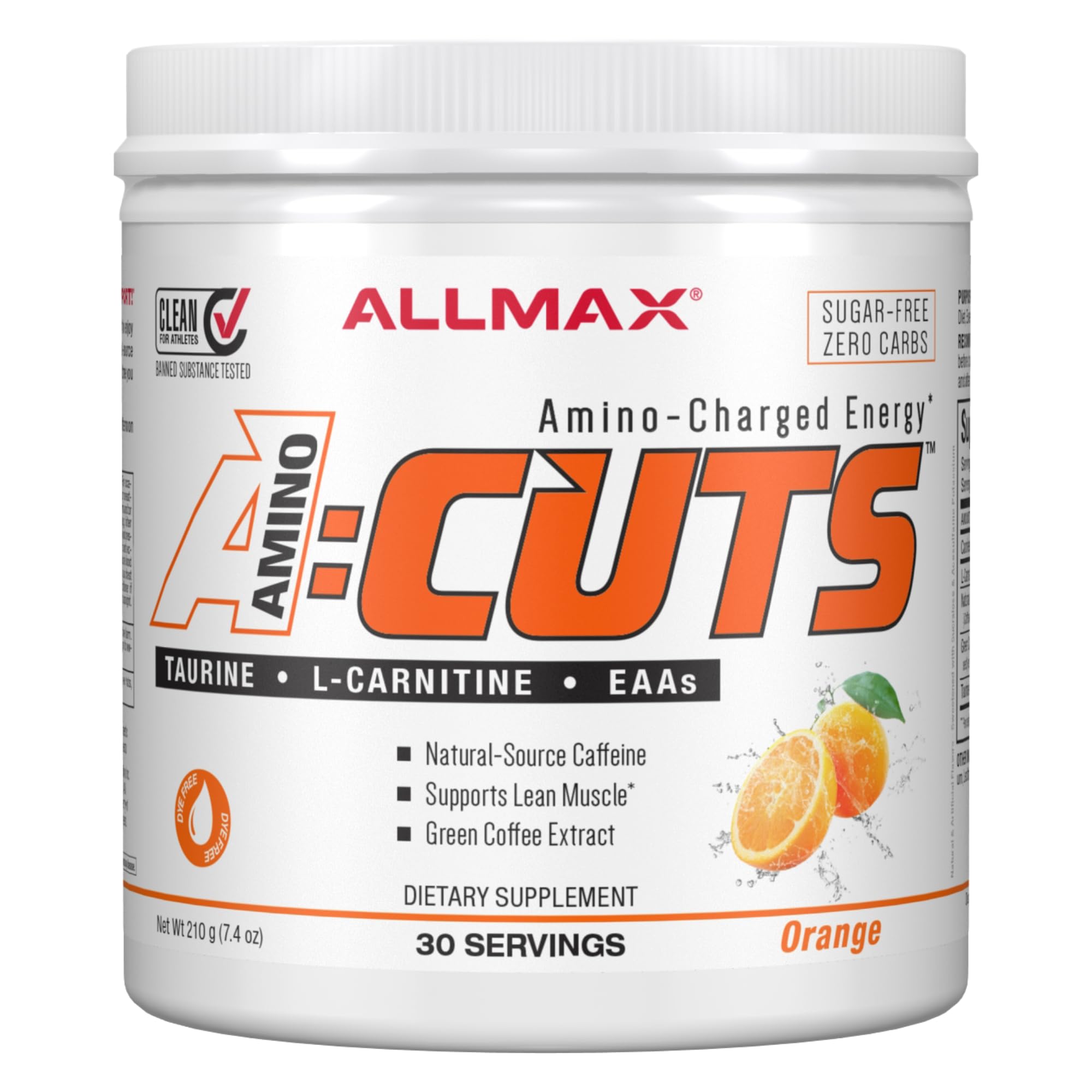 Amino:Cuts Amino-Charged Energy Drink Orange