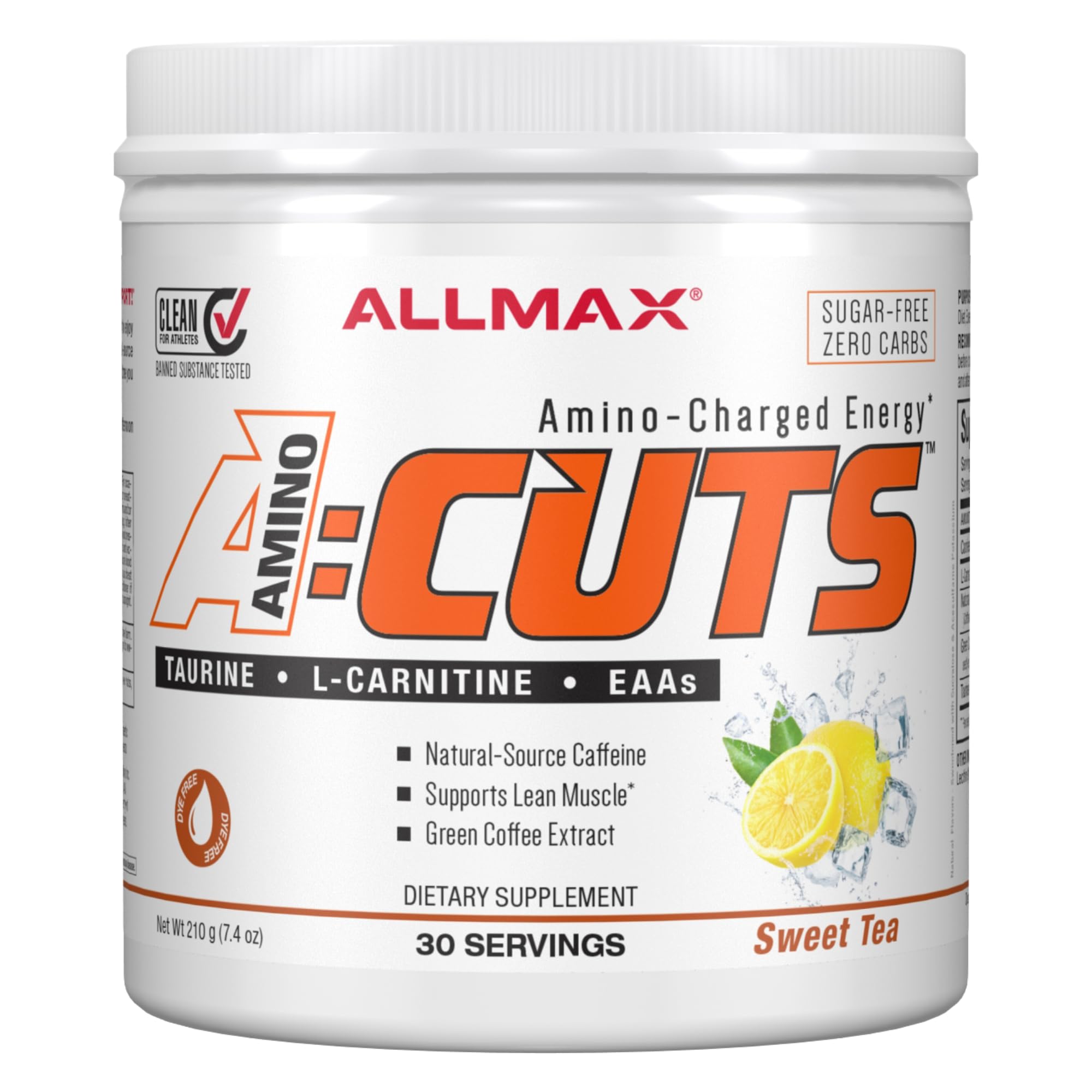 A:Cuts Amino-Charged Energy Drink Sweet Tea