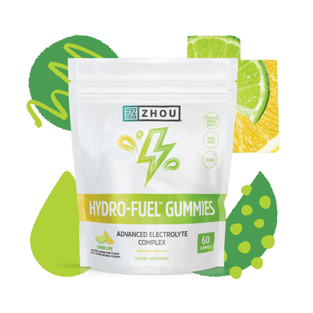 Hydro-Fuel Gummies (Lemon Lime)