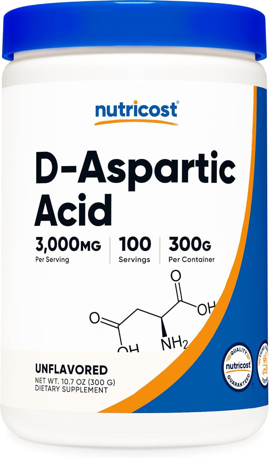 D-Aspartic Acid 3 g (Unflavored)