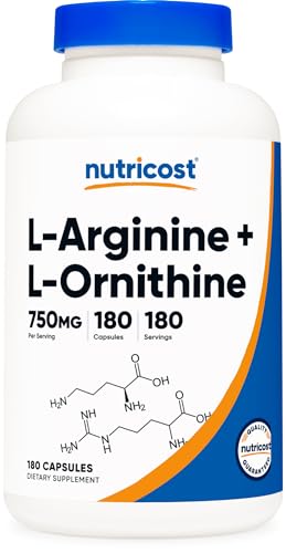 L-Arginine + L-Ornithine 750 mg