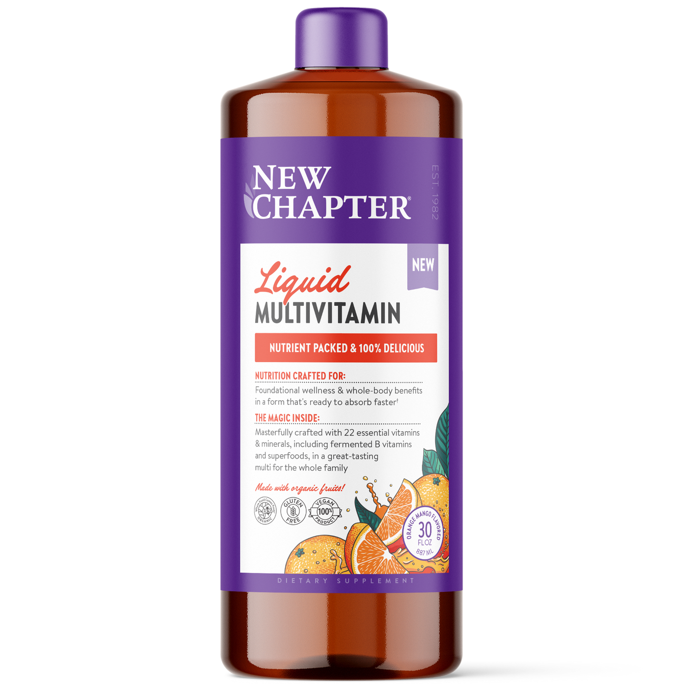 Liquid Multivitamin (Orange Mango)