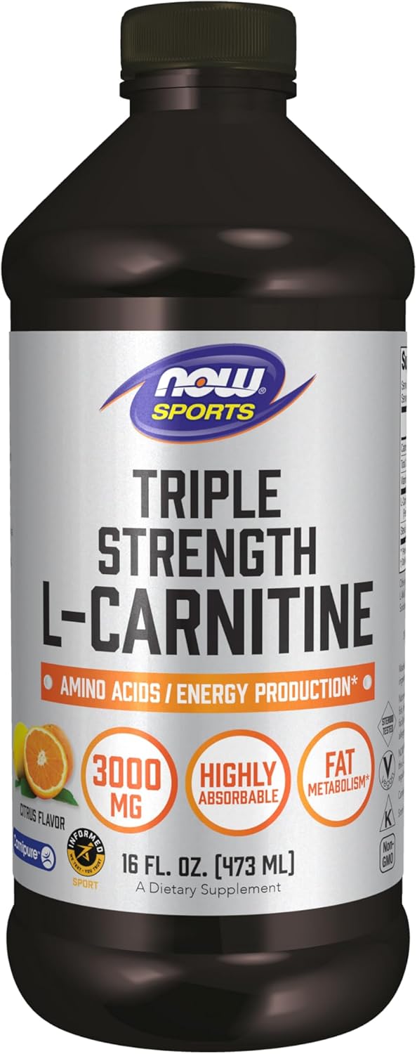 Sports Triple Strength L-Carnitine 3000 mg (Citrus)