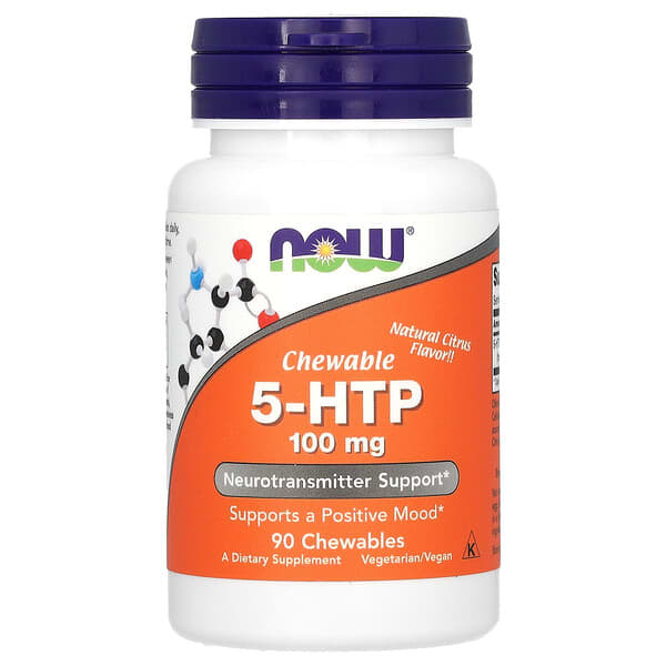 Chewable 5-HTP 100 mg Natural Citrus Flavor