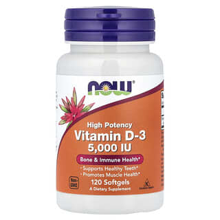 High Potency Vitamin D-3 5,000 IU