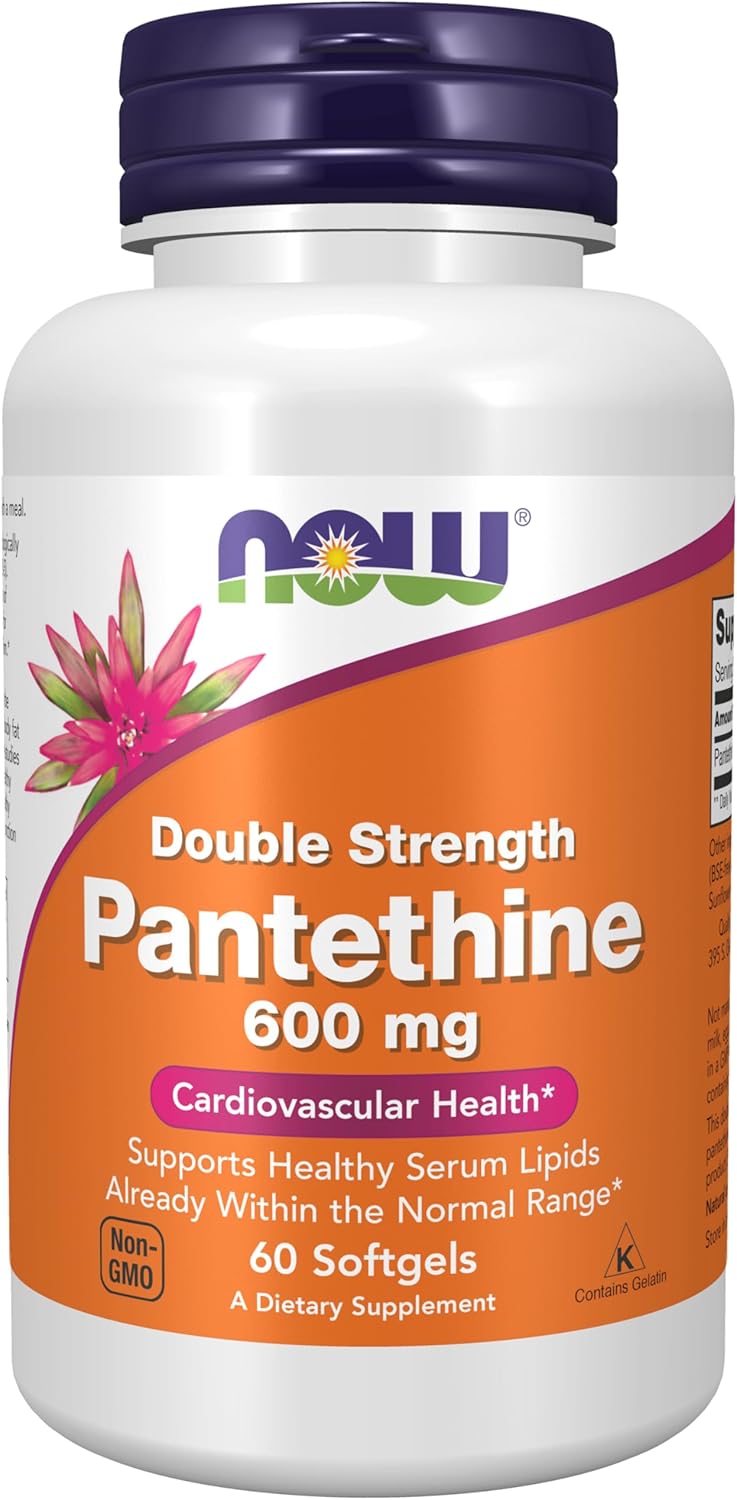 Double Strength Pantethine 600 mg
