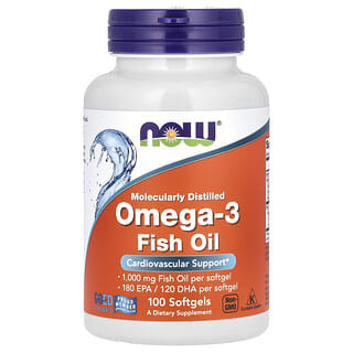Molecularly Distilled Omega-3 Fish Oil
