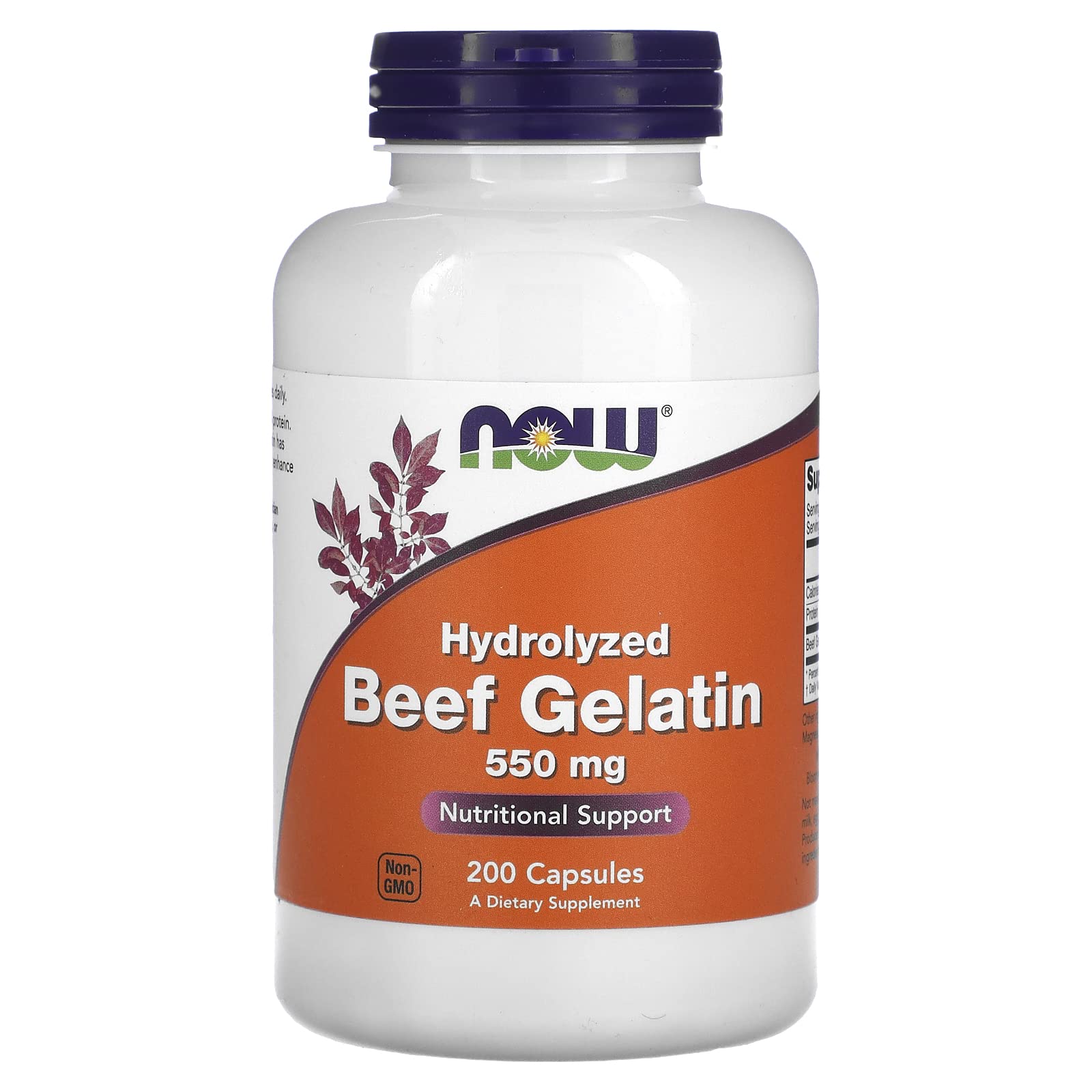 Hydrolyzed Beef Gelatin 550 mg