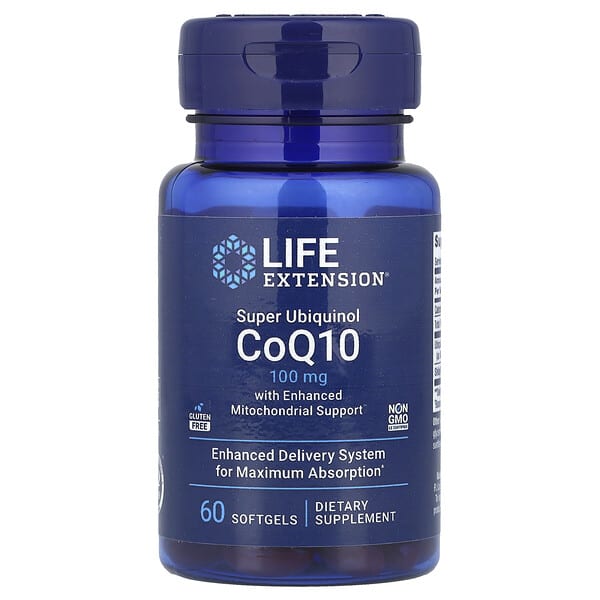 Super Ubiquinol CoQ10 with Enhanced Mitochondrial Support 100 mg