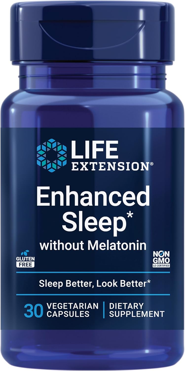 Enhanced Sleep without Melatonin