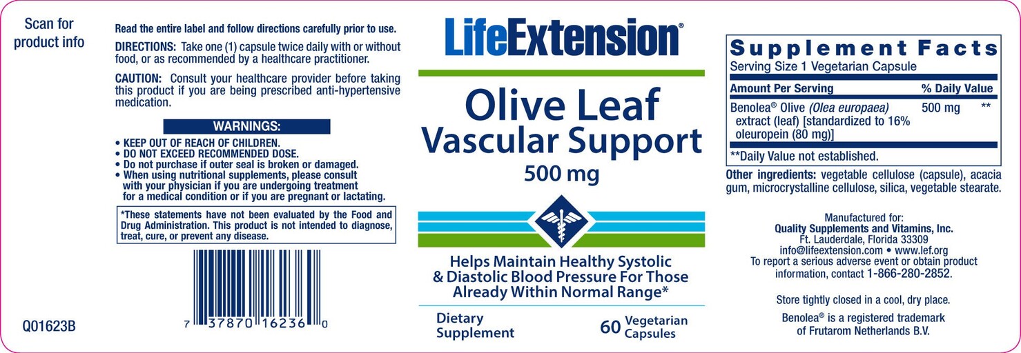 Olive Leaf Vascular Support 500 mg