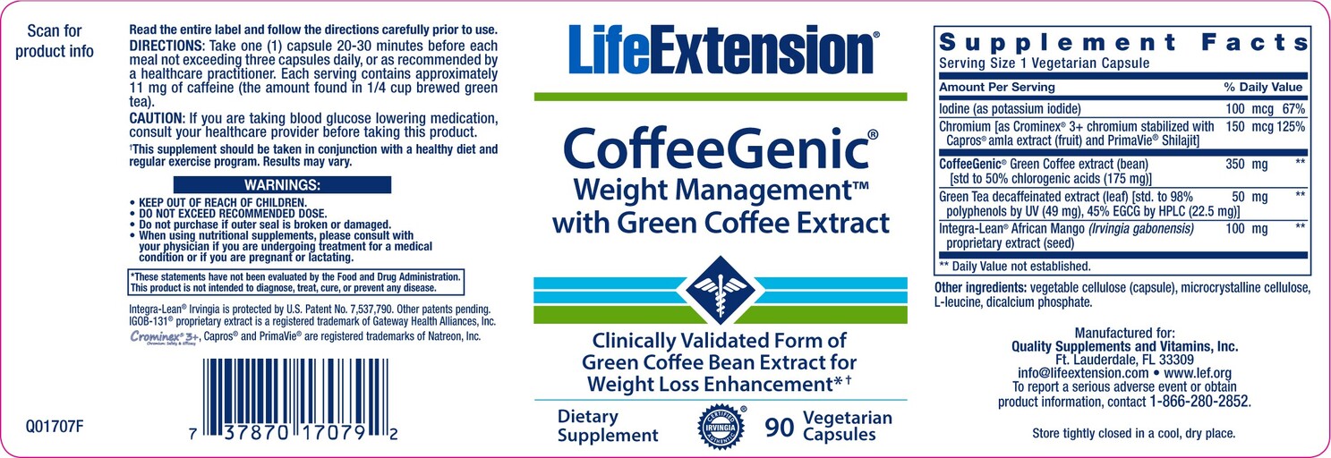 CoffeeGenic Weight Management With Green Coffee Extract