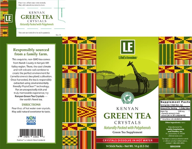 Kenyan Green Tea Crystals