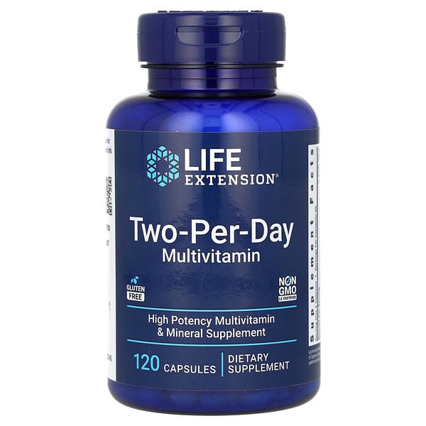 Two-Per-Day Multivitamin, 120 Capsules
