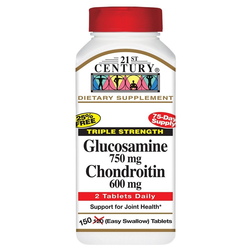 Triple Strength Glucosamine 750 mg Chondroitin 600 mg