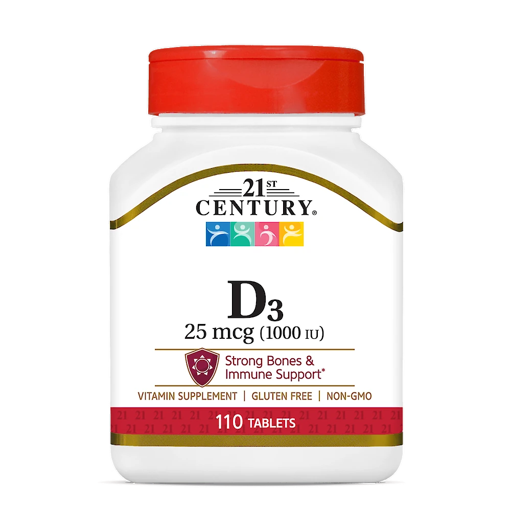 D3 25 mcg (1000 IU)