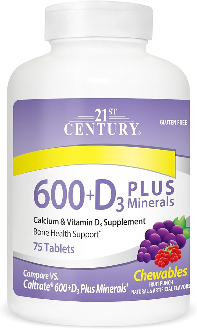 Calcium 600mg + Vitamin D + Minerals